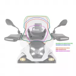 Bulle de carénage MARATHON Wunderlich BMW R 1300 GS & GSA - modèle sans ACC - fumé image 8
