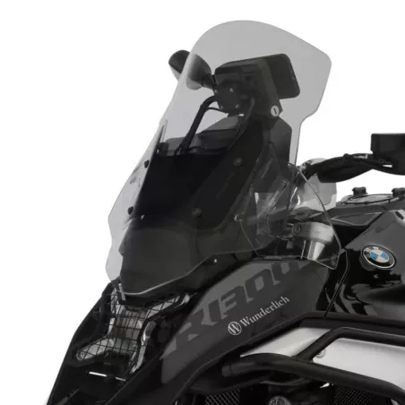 Wunderlich MARATHON windshield BMW R 1300 GS & GSA - models without ACC - smoke grey picture 1