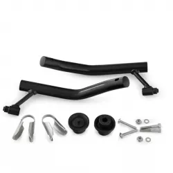Renfort barre de protection moteur d'origine Wunderlich BMW R 1300 GS & GSA - noir image 1
