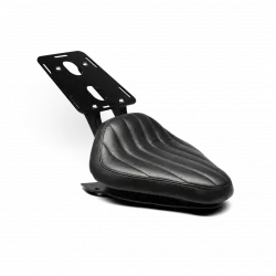 Selle Bobber avec Porte-Bagages FCR Accessoires BMW R 18 - cuir image 1