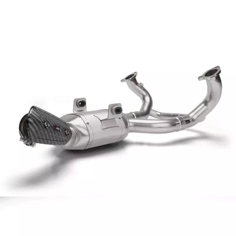 Akrapovic exhaust manifold for BMW R 1300 GS & GSA - silver picture 1