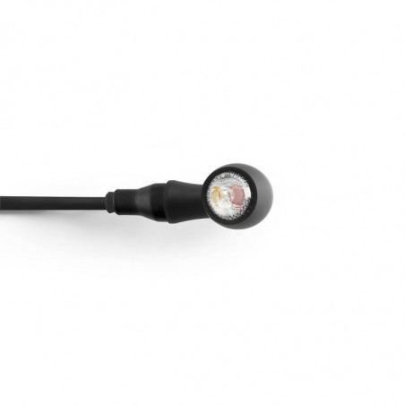 Club S turn signal - Black anodized, Rear Rizoma image 1