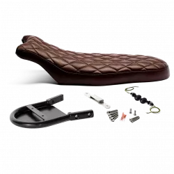 FCR Accessoires Rear Buckle Kit with Seat BMW R NineT - brown