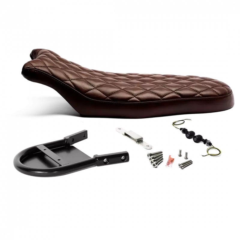 FCR Accessoires Rear Buckle Kit with Seat BMW R NineT - brown