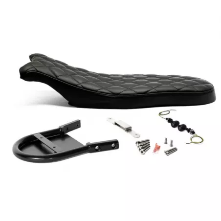FCR Accessoires Rear Buckle Kit with Seat BMW R NineT - black