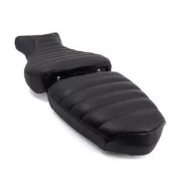 Selle vintage cuir FCR Accessoires BMW R NineT - noir