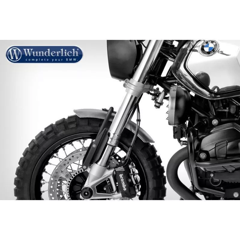 Garde-boue Classic avant Wunderlich - bas - argent