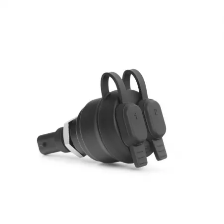 Double prise USB / USB-C 1 vers DIN BMW Wunderlich