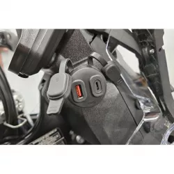 Double prise USB / USB-C 1 vers DIN BMW Wunderlich