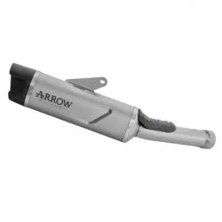 INDY RACE EVO Arrow approved muffler Honda CB 1000 Hornet - titanium picture 4