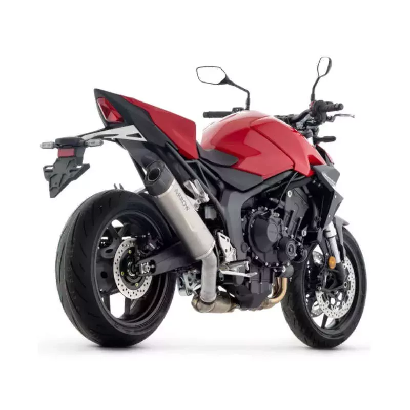 INDY RACE EVO Arrow approved muffler Honda CB 1000 Hornet - titanium picture 1