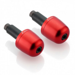 Embouts de guidon - Anodisée Vulcan rouge, Ø 32 mm Rizoma