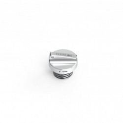 Rizoma oil filler cap M20x2,5 - Silver anodized picture 1