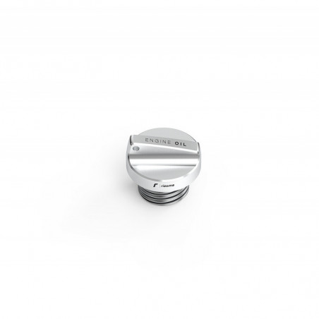 Bouchon d'huile moteur - Anodisée argent, M20x2,5 Rizoma