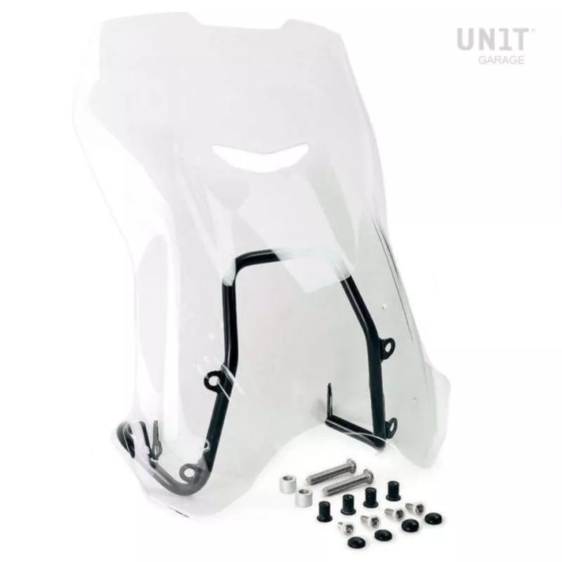 Unit Garage windscreen XL and GPS holder BMW R 12 & R12 NineT- clear