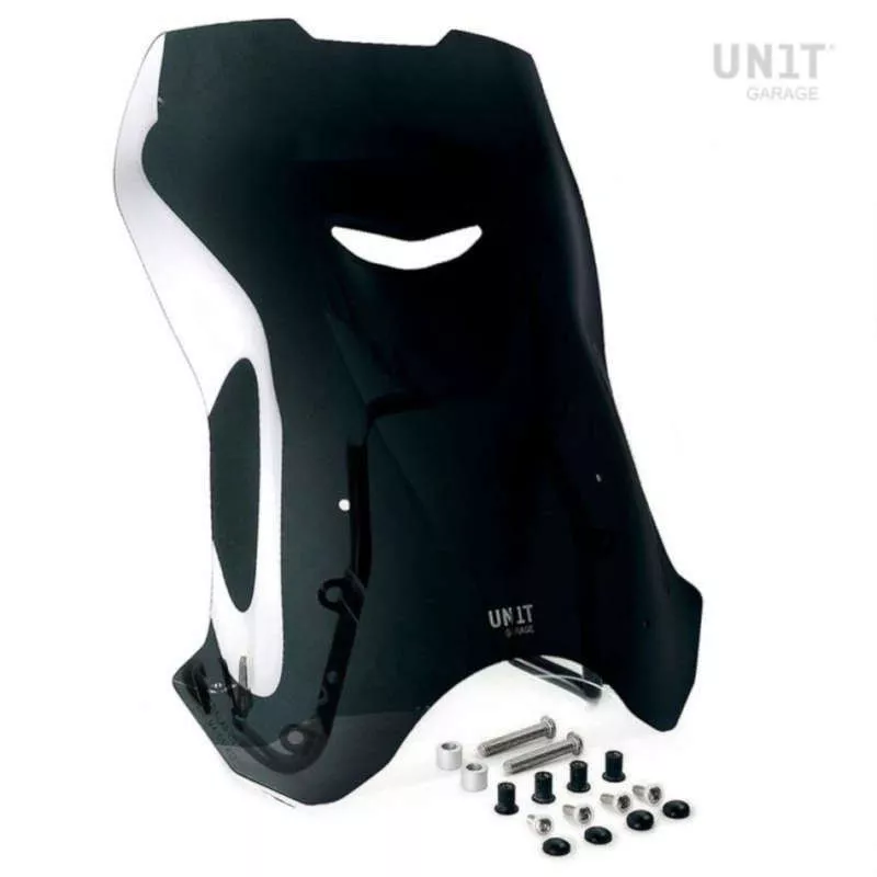 Pare-brise XL et support GPS Unit Garage BMW R 12 & R12 NineT - fumé