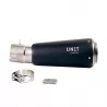 Unit Garage short exhaust BMW R 12 & R12 NineT - Titanium - black