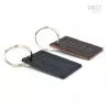 Unit Garage brown leather key ring