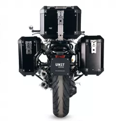 Paire de valises Atlas + cadres noirs Unit Garage BMW R 12 NineT - 34/40 litres