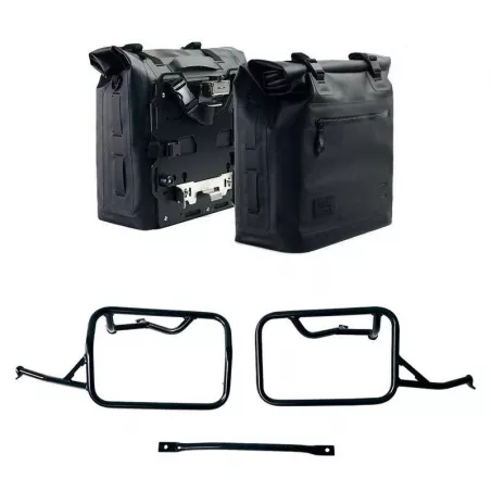 Set Khali panniers and Unit Garage frames BMW R 12 NineT - 35/45 liters
