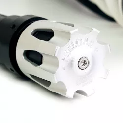 Bouton d'amortisseur à précharge d'origine Unit Garage BMW R 12, R12 GS & R12 NineT - argent