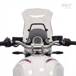 Pare-brise et support GPS Unit Garage BMW R NineT Urban GS - transparent