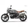Pare-brise et support GPS Unit Garage BMW R NineT Scrambler & Pure - fumé