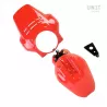 Windscreen and mudguard Paris Dakar Unit Garage BMW R NineT Pure & scrambler - red