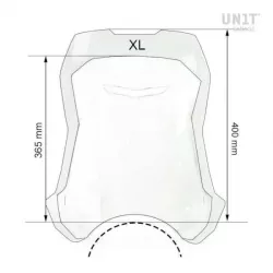 Unit Garage windscreen and GPS holder BMW R NineT - dark smoke