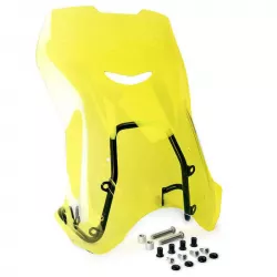 Pare-brise XL et support GPS Unit Garage BMW R NineT - jaune