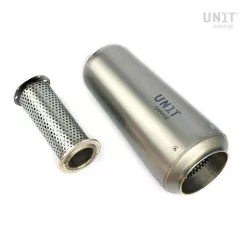 Silencieux haut Unit Garage sans grille BMW R NineT 2014-2020 - titane