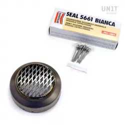 Titanium mesh end cap - Silencer U021 Unit Garage