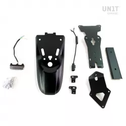 Paris Dakar rear mudguard with Unit garage BMW R NineT number plate - to paint