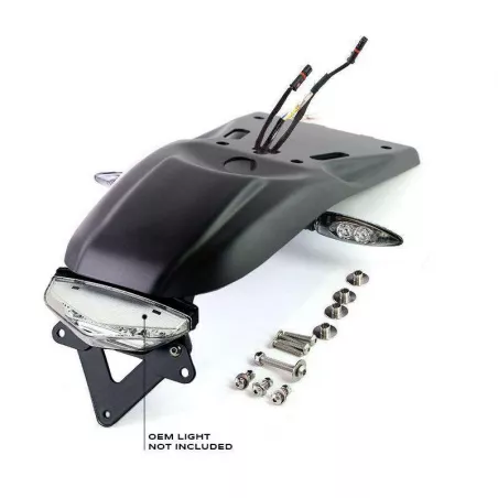 Paris Dakar rear mudguard for Unit Garage BMW R NineT - black