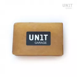 Unit Garage solid wax leather and fabric