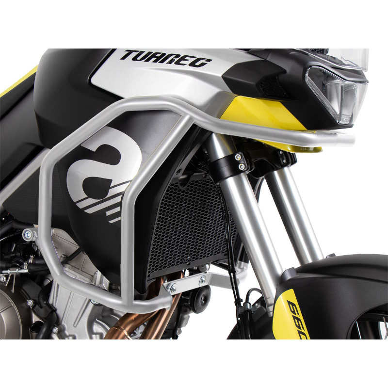 Crash-bar Hepco&Becker Aprilia Tuareg 660 - argent image 1 Crash-bar Hepco&Becker Aprilia Tuareg 660 - argent image 1