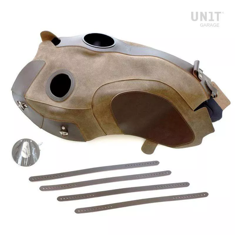 Unit Garage suede tank protector - Moss Grey