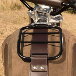 Protège-réservoir + porte-bagages suédé Unit Garage BMW R NineT - Moss Grey