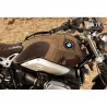 Unit Garage BMW R NineT tank cover + suede luggage rack - Moss Grey