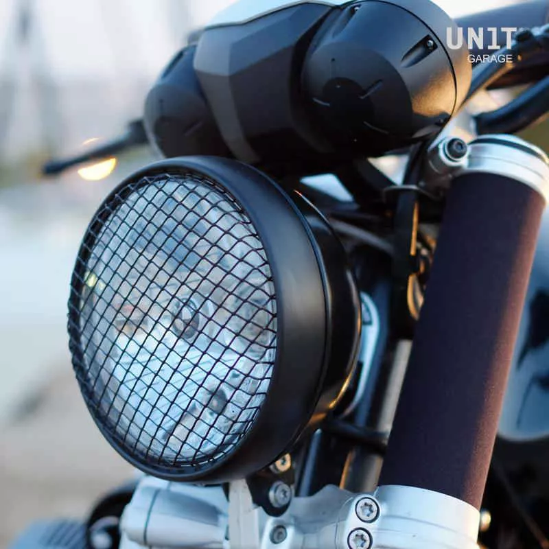 Grille de phare Unit Garage noire BMW R 12, R12 NineT & R NineT