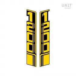 Autocollant réservoir 40th Anniversary Paris-Dakar Unit Garage BMW R NineT