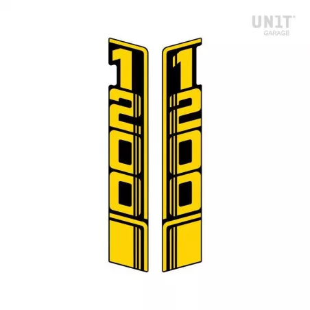 Tank sticker 40th Anniversary Paris Dakar Unit Garage BMW R NineT