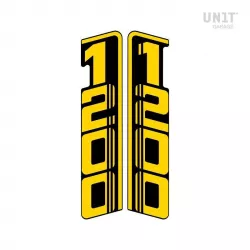 Autocollant réservoir 40th Anniversary /7 Unit Garage BMW R NineT