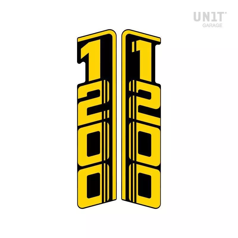 Tank sticker 40th Anniversary /7 Unit Garage BMW R NineT