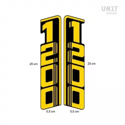 Tank sticker 40th Anniversary /7 Unit Garage BMW R NineT