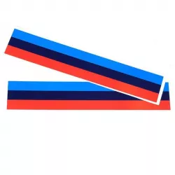 2 Bandes Autocollants BMW Motorsport Unit Garage - 50 x 9 cm