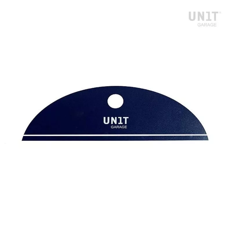 Autocollant de plaque Unit Garage - bleu foncé