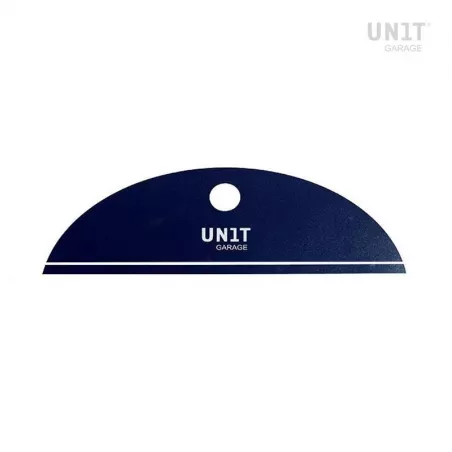 Autocollant de plaque Unit Garage - bleu foncé