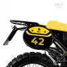 Unit Garage plate sticker - yellow