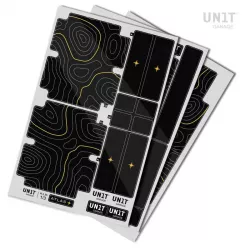 Autocollants de top-case Atlas Unit Garage